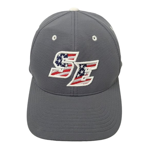 Marucci SE Patch Baseball Fitted L/XL Gray Cap Trucker Flexfit Hat Embroidered - Picture 1 of 13